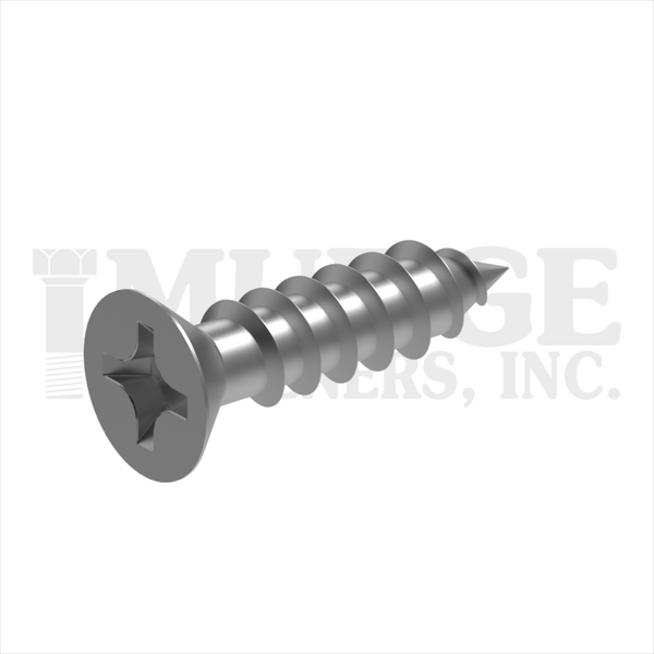 10205C050ZC #5X1/2 PH FLAT PARTICLE BOARD SCREW ZINC