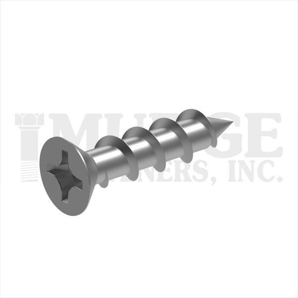 10206C062BO #6 X 5/8 PHIL FLAT PARTICLE BOARD SCREW BLACK OXIDE