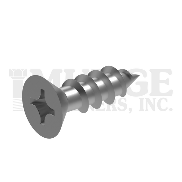 10210A062SS #10X5/8 PHILLIPS FLAT SMS STAINLESS STL