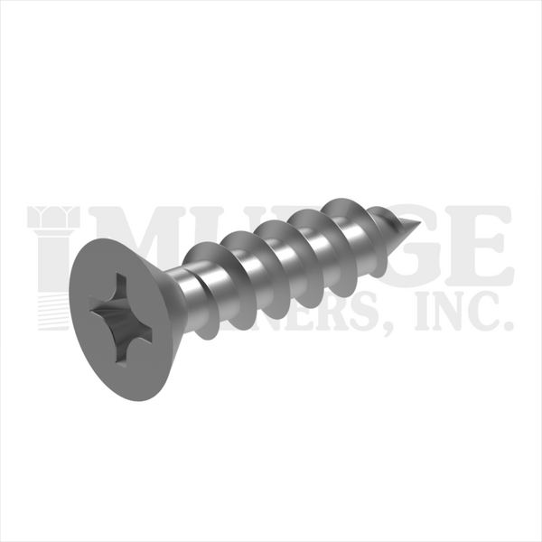 10210A075SS #10X3/4 PHILLIPS FLAT SMS STAINLESS STL