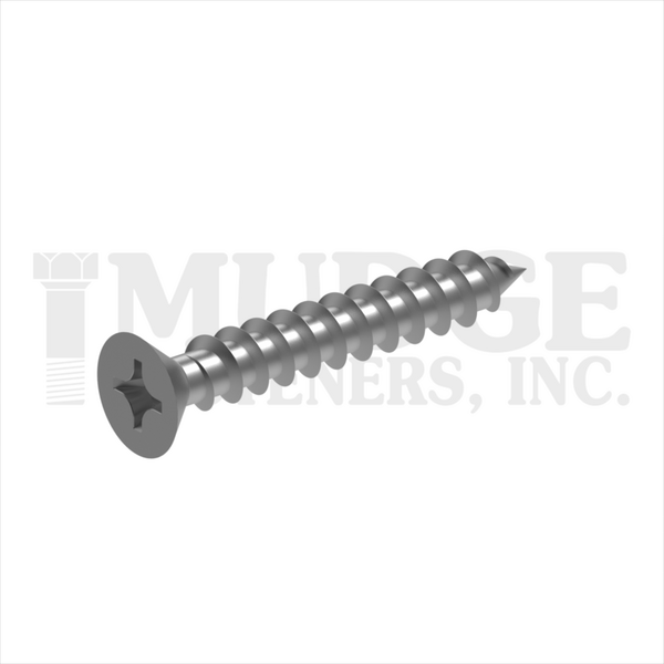 10210A125SS #10X1-1/4 PHILLIPS FLAT SMS STAINLESS SL