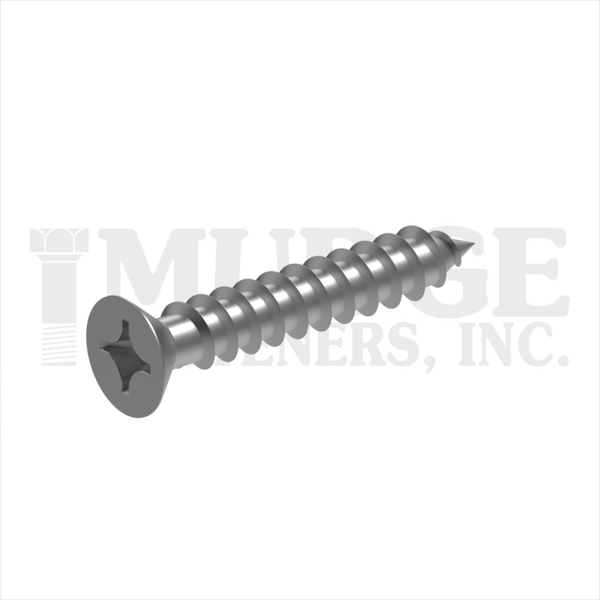 10214A150SS #14X1-1/2 PHILLIPS FLAT SMS STAINLESS