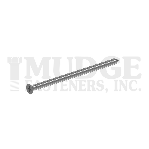 10214A450SS #14X4-1/2 PHILLIPS FLAT SMS STAINLESS STEEL