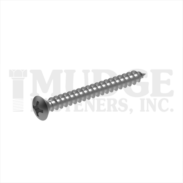 10308A150SS #8X1-1/2 PHILLIPS OVAL SMS STAINLESS