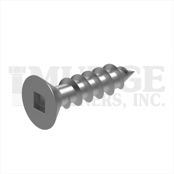 11710A075SS #10 X 3/4" SQUARE DRIVE FLAT SMS  STAINLESS