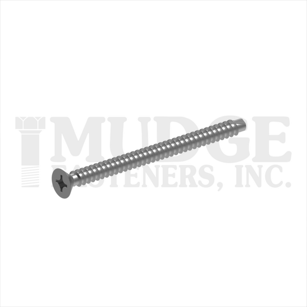 13210T250SS #10 X 2-1/2 PH FLAT SELF DRILL STAINLESS