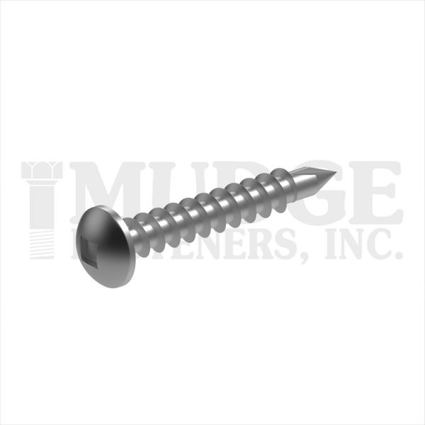 14010T125SS #10X1-1/4" SQ. PAN SELF-DRILL STAINLESS