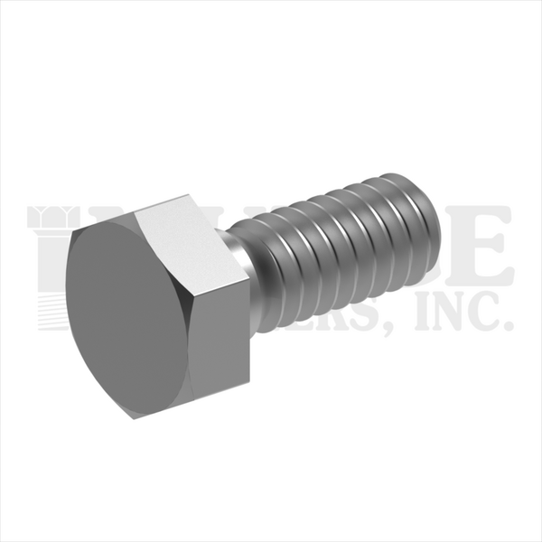 201025C0062BO 1/4-20X5/8 HEX BOLT A307 BLACK