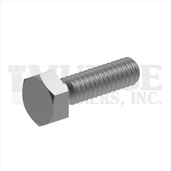 201025C0087BO 1/4-20X7/8 HEX BOLT A307 BLACK