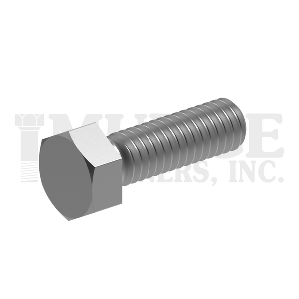 201031C0100BP 5/16-18X1 HEX BOLT A307 BLACK PAINT