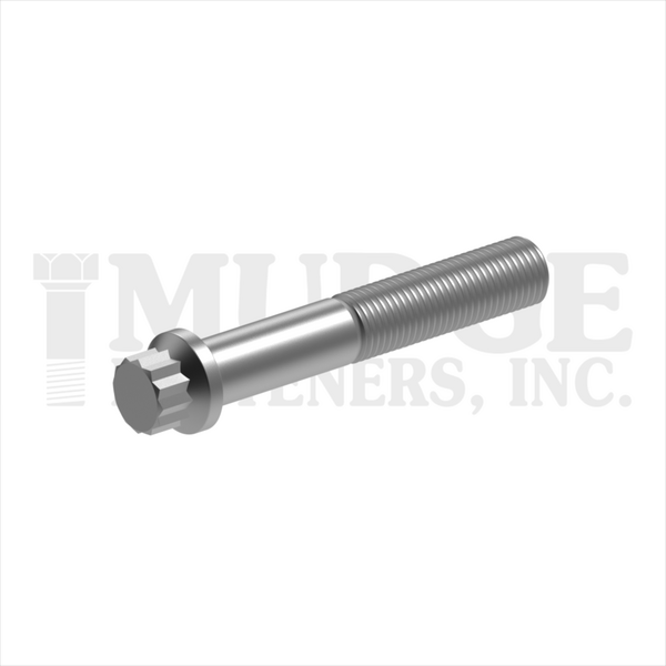 212037F0225PN 3/8-24 X 2-1/4  12PT. FLANGE SCREW PLAIN