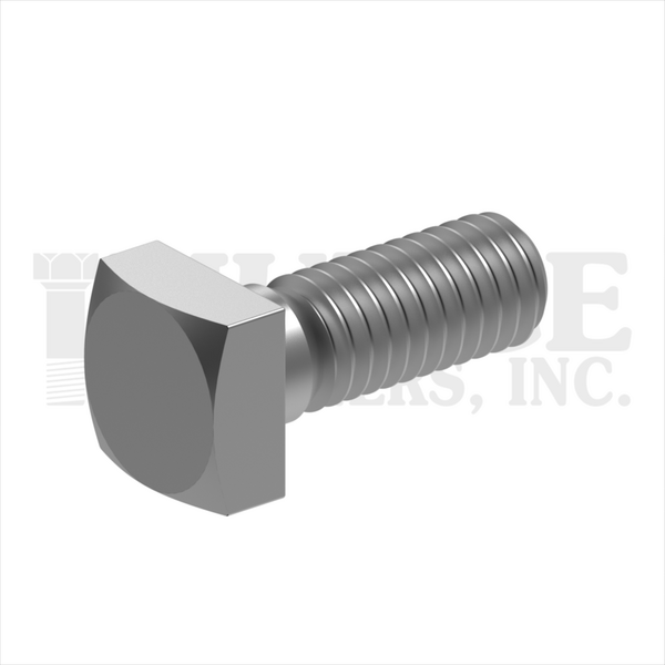 215037C0100PN 3/8-16X1 SQUARE HEAD BOLT, PLAIN