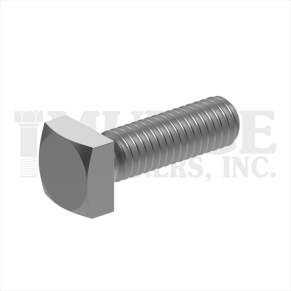 215037C0125PN 3/8-16X1-1/4 SQUARE HEAD BOLT, PLAIN