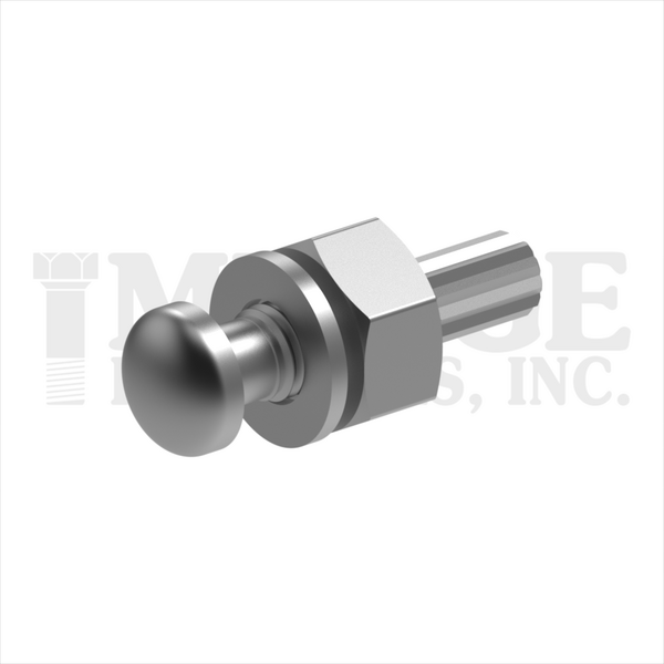 217075C0200PN 3/4-10X2" DOME A325 TENSION CONTROL BOLT ASSEMBLED W/2H NUTS & F436 WASHERS PLAIN