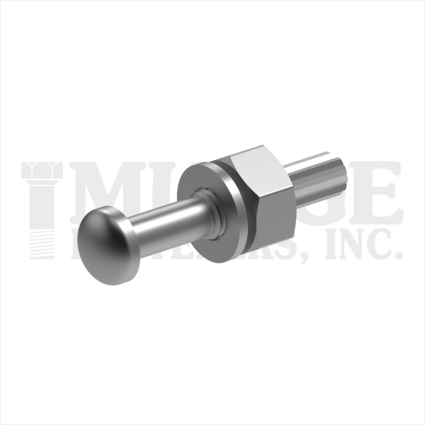 217075C0300PN 3/4-10 X 3" DOME A325 TENSION CONTROL BOLT ASSEMBLED W/2H NUTS & F436 WASHERS PLAIN