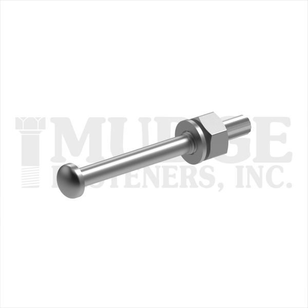 217075C0600PN 3/4-10 X 6" DOME A325 TENSION CONTROL BOLT ASSEMBLED W/2H NUTS & F436 WASHERS PLAIN