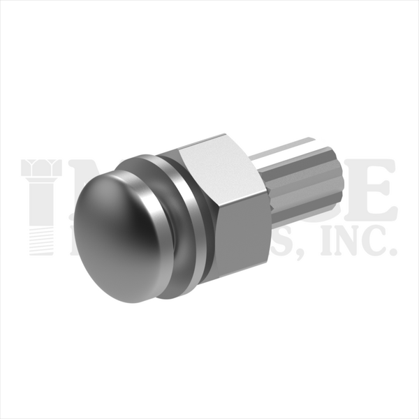 217087C0175PN 7/8-9X1-3/4 DOME A325 TENS. CONTROL BOLT ASSEMBLED W/2H NUTS & F436 WASHERS PLAIN