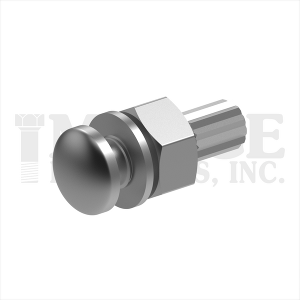 217087C0200PN 7/8-9X2" DOME A325 TENSION CONTROL BOLT ASSEMBLED W/2H NUTS & F436 WASHERS PLAIN