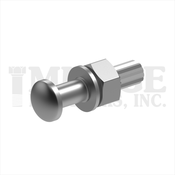 217087C0300PN 7/8-9X3" DOME A325 TENSION CONTROL BOLT ASSEMBLED W/2H NUTS & F436 WASHERS PLAIN