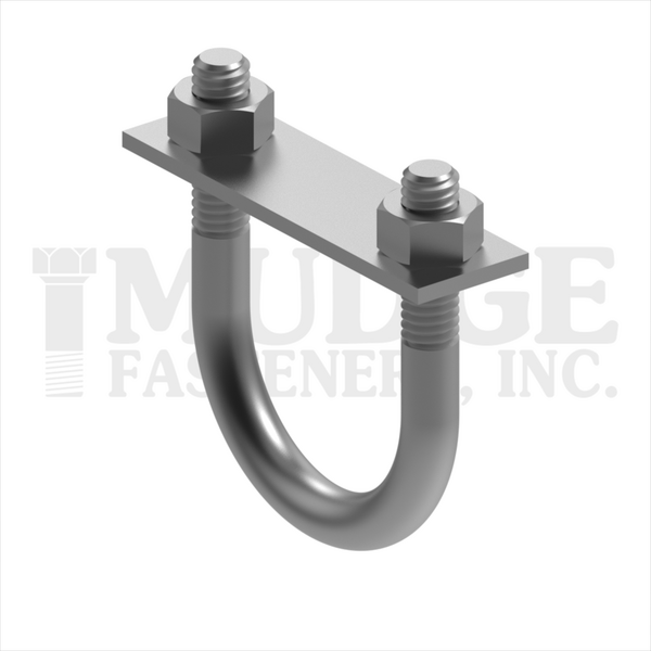 281S31C200300ZC 5/16-18 X 2 X 3 SQ. BEND U-BOLT ZC TL 1-1/2"