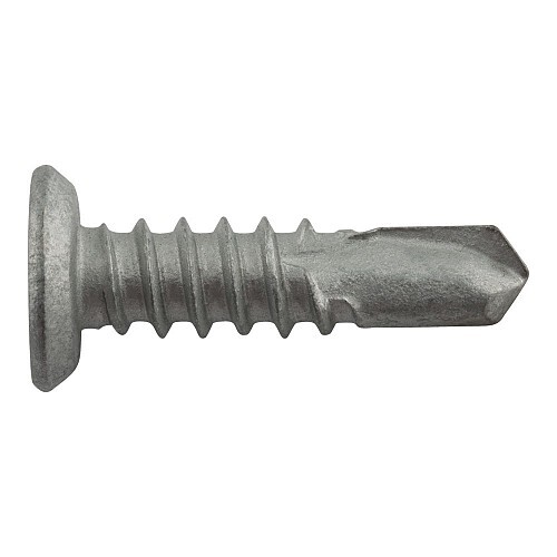 132AF10T075SG #10-16 x 3/4" Alumi-Flex Undercut Flat Head Self-Drilling Screws