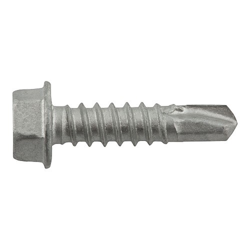 137DF14T100SG 1/4-14 x 1" Dril-Flex Hex Washer Head Structural Self-Drilling Screws