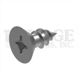 #8X3/8 PH FLAT SMS UNDERCUT TYPE STAINLESS STEEL