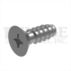 #10X1/2 PHIL FLAT UNDERCUT TYPE B SMS STAINLESS