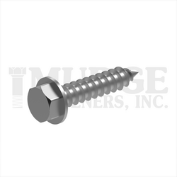 #6-20x1/2" INDENT HWH UNSLOTTED TAPPING SCREWS TYPE AB ZINC CR+3