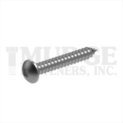 #6-20x3/8" PAN HEAD SQUARE TAPPING SCREWS TYPE AB ZINC CR+3