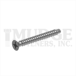 13206T125SS #6 X 1-1/4 PHIL FLAT SELF DRILL STAINLESS