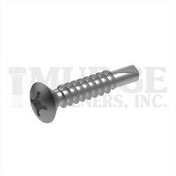 13408T075SS #8X3/4 PHIL OVAL SELF DRILL STAINLESS