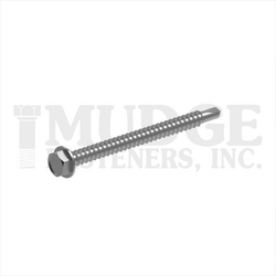 13708T200SS #8 X 2   HEX WASHER SELF DRILL STAINLESS