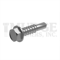 #12X7/8 HEX WASHER SELF DRILL STAINLESS STEEL