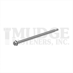 13712T400SS #12X4 HEX WASHER SELF DRILL 410 STAINLESS STEEL