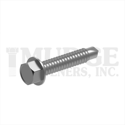 13737T200SS 3/8 X 2" HEX WASHER SELF DRILL 410 STAINLESS