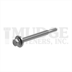 137DFSS14T100SG 14 X 1 HEX WASHER SELF-DRILL DRIL-FLEX STALGARD W/STAINLESS SEALING WASHER 5/8"